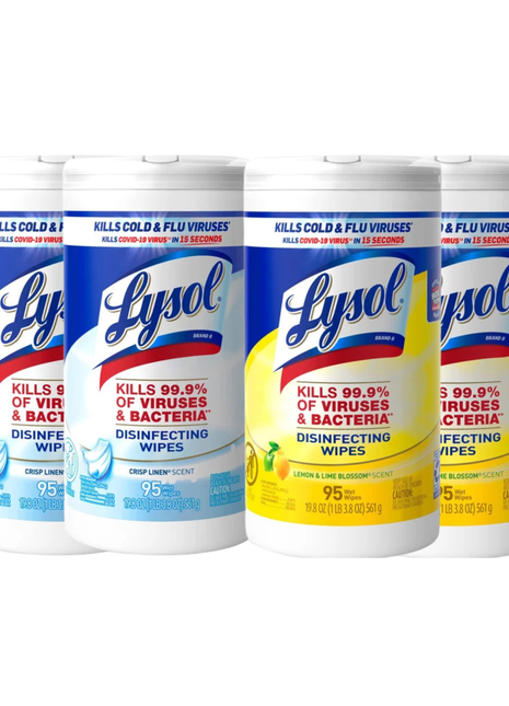 Lysol Disinfecting Wipes By 4