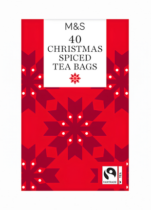 M & S 40 Christmas Spiced Teabags-100g
