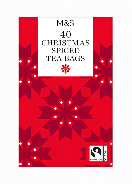 M & S 40 Christmas Spiced Teabags-100g