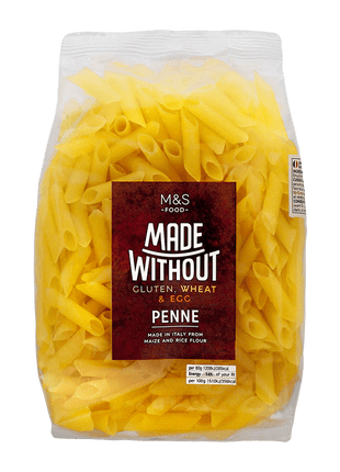 Penne Made Without Gluten, Wheat & Egg – — 500g — product pack shot