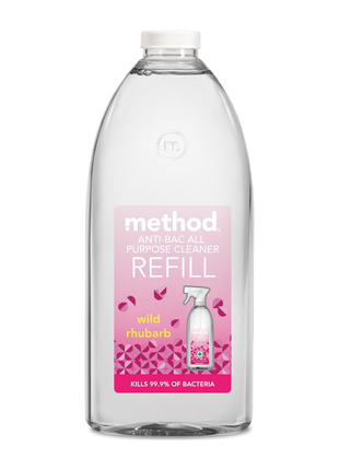 Method Anti-Bacterial All Purpose Cleaner Refill Wild Rhubarb- 2Ltr