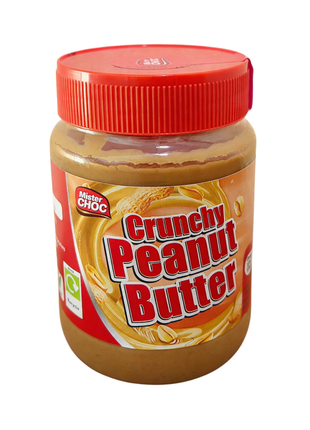 Mister Choc Crunchy Peanut Butter- 340g