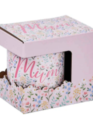 Mum Floral Mug — product pack shot