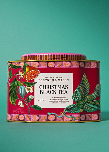 Fortnum & Mason Merry Christmas Black Tea — 200g — product pack shot