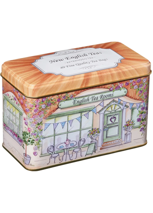 New English Teas-English Tea Room 40Teabags Afternoon Tea Tin 80g