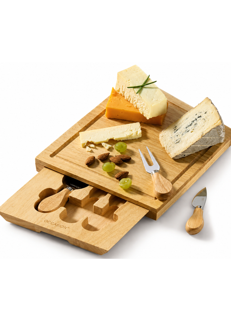 Occasion Square Wooden Cheese Board