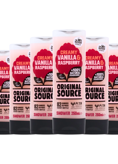 Original Source Vanilla Milk & Raspberry