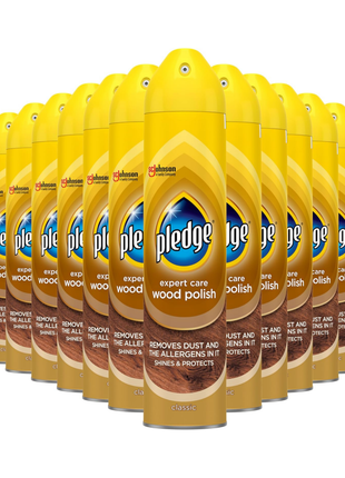 Pledge Polish Classic Wood 250ml x 12