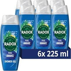 Radox Feel Awake — 225ml (Pack of 6) — product pack shot