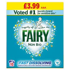 Fairy Non-Bio Laundry Detergent- 10 washes — product pack shot