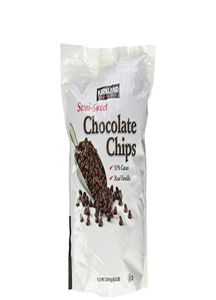 Kirkland Semi-Sweet Chocolate Chips-51% Cacao — 2.04kg