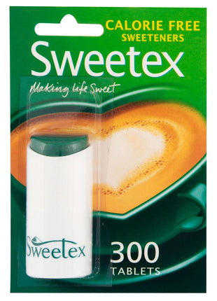 Sweetex Calorie Free Sweetner-300 tablets — product pack shot