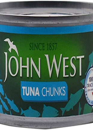 Johnwest Tuna in Brine — 145g — product pack shot