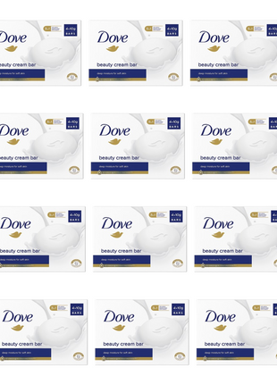 Dove Cream Bar-90g by 4 by 12pk — product pack shot
