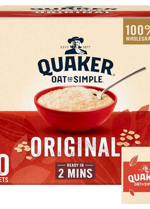 Quaker Oat So Simple (Original) 50 sachets — product pack shot