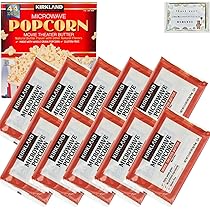 Kirkland Microwave Popcorn 10pcs — product pack shot