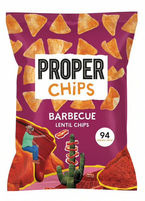 Proper Chips Barbecue Lentil