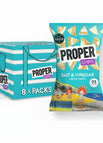 Proper Chips Salt & Vinegar 85g x 8
