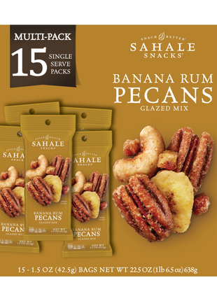 Sahale Banana Rum Pecans Glazed Mix 638g