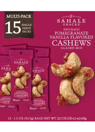Sahale Pomegranate Vanilla Cashews Glazed Mix638g