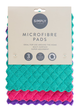 Simply Everyday 3pk Microfibre Pad
