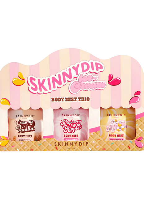 Skinny Dip Ice Cream Body Mist Trio