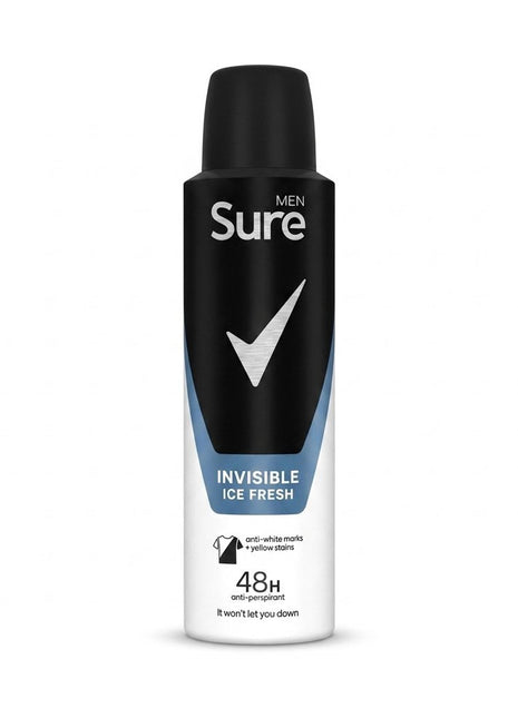 Sure Men Anti-Perspirant Invisible spray 150ml