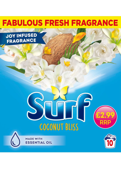 Surf Powder (500g)-Coconut Bliss