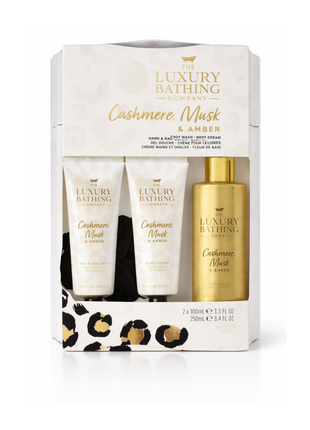 The Luxury Bathing Company Cashmere Musk & Amber Tin