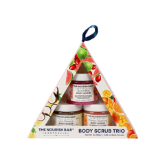 The Nourish Bar-Body Scrub Trio — product pack shot