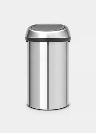 Brabantia Matt Black Pedal Bin — 60L — product pack shot