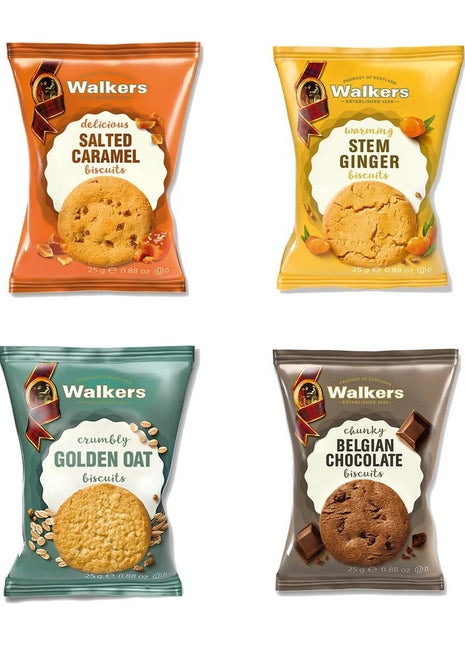 Walkers Assorted Biscuit Mini Packs-20 Packs